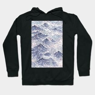 Distant View - 遠望 series -Linocut Hoodie